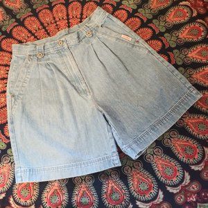 Vintage Bill Blass Denim Jean Shorts size 12